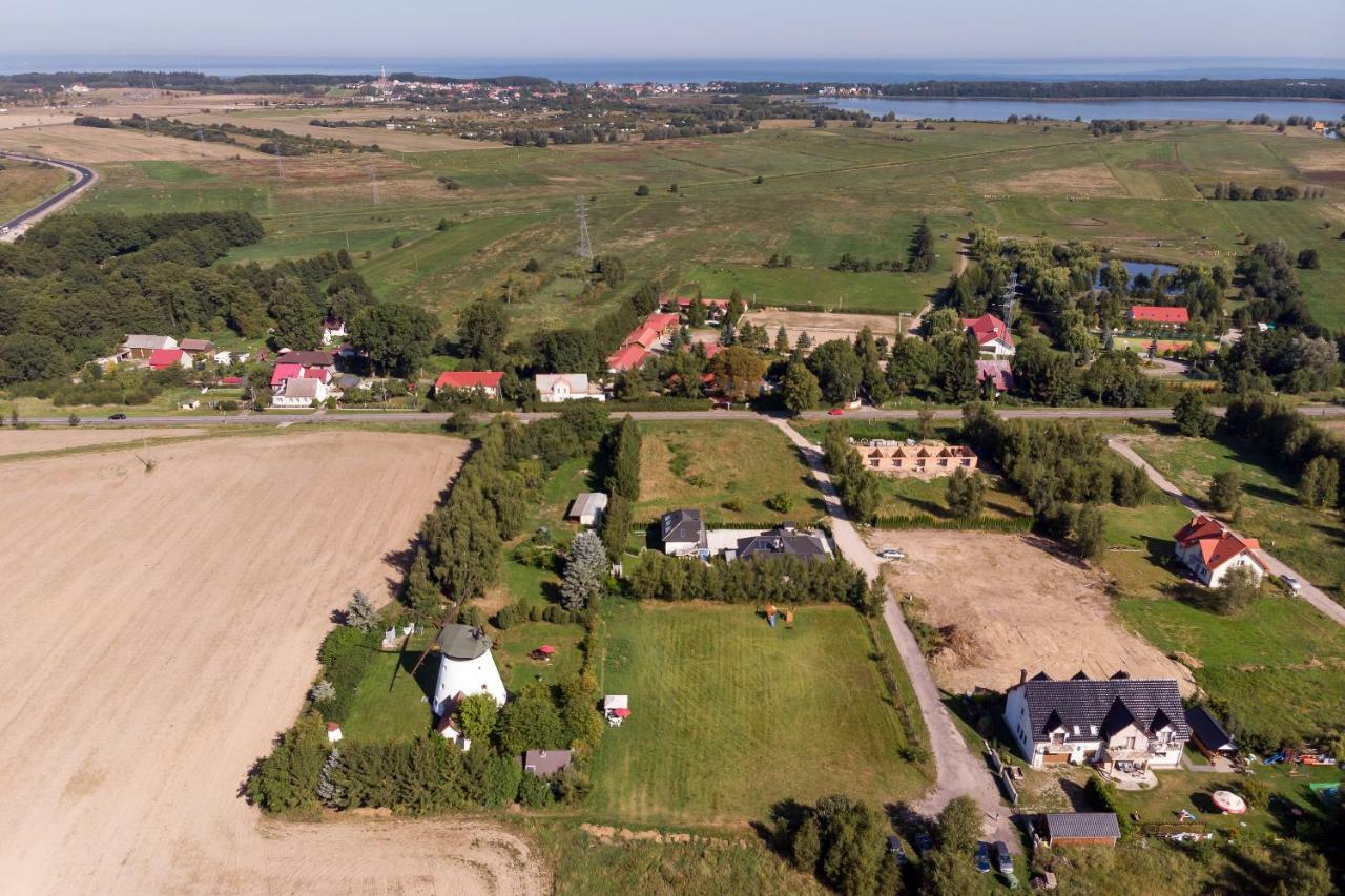 Windmill Vacation Home In Ledzin Near Baltic Sea นีคอร์เซ ภายนอก รูปภาพ